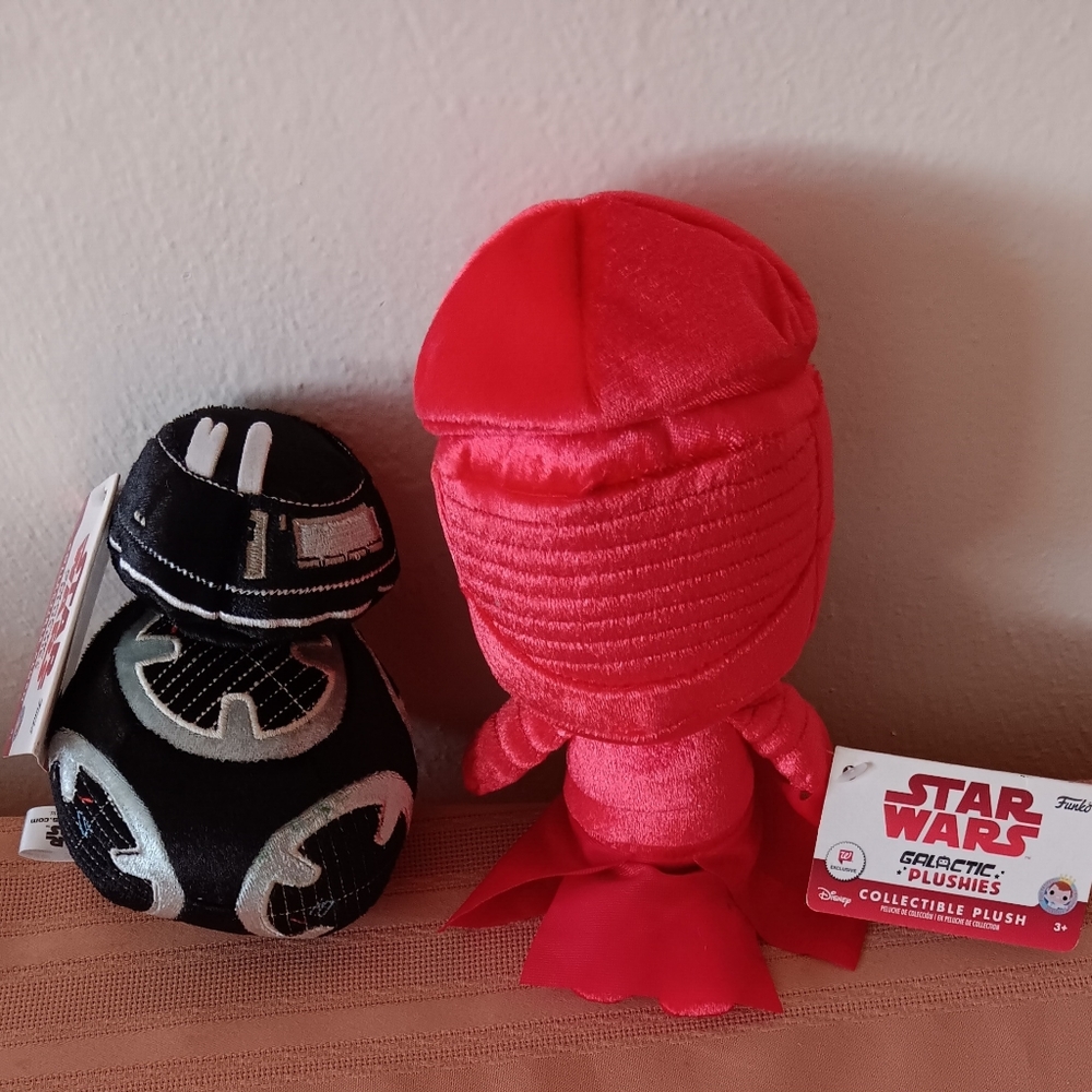 Star Wars Galactic plushies NWT